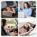 JDOBEST 2 Pack Inflatable Wedge Pillows for Travel