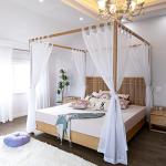 Sheer Canopy Bed Curtains for All Bed Sizes