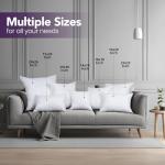 Utopia Set of 2 White Decorative Cushions