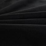 Mengersi Black Sheer Canopy Curtains for Beds