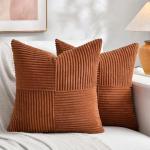 Boho Velvet Textured Cushion Covers - Set of 2