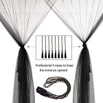 Bed Canopy Curtains for Full, Queen, King Sizes