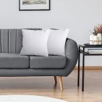 Utopia Set of 2 White Decorative Cushions