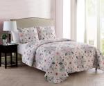 Wyndham Multicolor Medallion Quilt Set, King