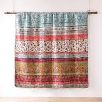 Reversible Boho Floral Quilt Set - King Size