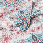 Wyndham Multicolor Medallion Quilt Set, King