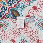 Wyndham Multicolor Medallion Quilt Set, King