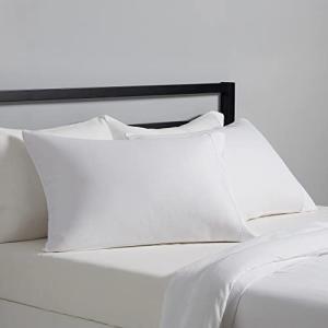 King Pillowcase Set of 2 - Soft White Microfiber