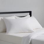 King Pillowcase Set of 2 - Soft White Microfiber