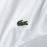 Lacoste White 100% Cotton Queen Bed Sheet Set