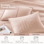 Kienna Pink Microfiber 3-Piece Bedding Set