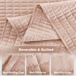 Kienna Pink Microfiber 3-Piece Bedding Set