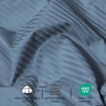 Queen Size Soft Cotton Damask Bed Sheets Set