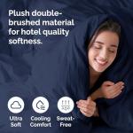 Navy Blue Extra Soft Queen Duvet Cover