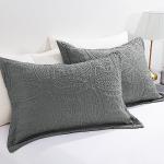 HOMBYS Set of 2 Soft Standard Pillowcases
