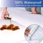 Set of 2 Zippered Pillow Protectors - Waterproof & Hypoallergenic
