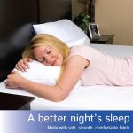 Set of 2 Zippered Pillow Protectors - Waterproof & Hypoallergenic