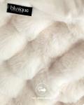 Cozy White Faux Fur Throw Blanket for All Use
