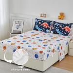 Dinosaur Galaxy Glow in The Dark Comforter Set