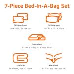 Microfiber 7-Piece Kid's Bedding Set - All Seasons