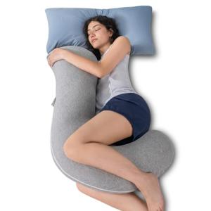 Queen Rose Full Body Support Pillow - Grey