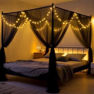 Mosquito Net Canopy for Beds