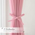 Pink Bed Canopy Drapes for Kids' Room
