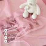 Pink Bed Canopy Drapes for Kids' Room