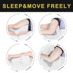 14” Knee Pillow for Side Sleepers - Gray