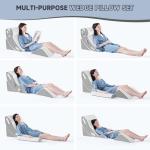 Set of 4 Adjustable Orthopedic Sleeping Pillows