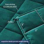 20 lbs Weighted Blanket for Adults - Dark 60"x80