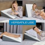 7.5" Bed Wedge Pillow for Comfort & Relief