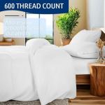 Shilucheng 100% Cotton King Duvet Cover Set