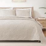 Lightweight King Quilt Bedding Set with Pillow Shams