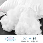 Queen Size Soft Down Alternative Bed Pillows - 2 Pack