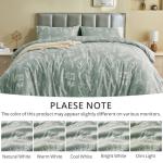 Reversible Floral Queen Duvet Cover Set