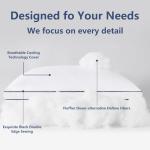 CozyLux Queen Size Soft Down Alternative Pillows