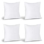 Utopia Bedding White Throw Pillows Set of 4