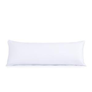 Ultra Soft Microfiber Body Pillow Cover, White