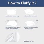 CozyLux Queen Size Soft Down Alternative Pillows