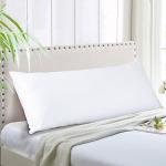 Ultra Soft Microfiber Body Pillow Cover, White