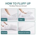 Downcool Full Body Pillow for Side Sleepers