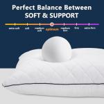 Memory Foam Body Pillow for Side Sleepers, 20x54 Inch