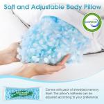 TranquilRelax Memory Foam C-Shaped Body Pillow