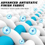 Cozy Fleece Body Pillow Cover with Zipper - Gray