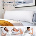 Memory Foam Body Pillow for Side Sleepers, 20x54 Inch