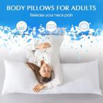 Cooling Cotton Full Body Pillow Insert for Adults
