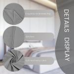 Ultra Soft Microfiber Body Pillow Cover - Charcoal Grey