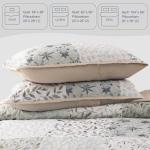 Reversible Boho Queen Quilt Set with Shams