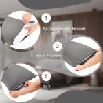 Ultra Soft Microfiber Body Pillow Cover, White